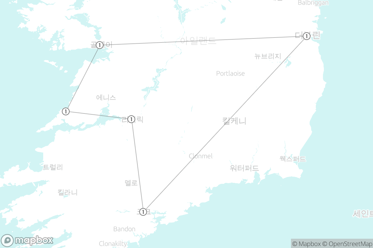 7일 루트 지도