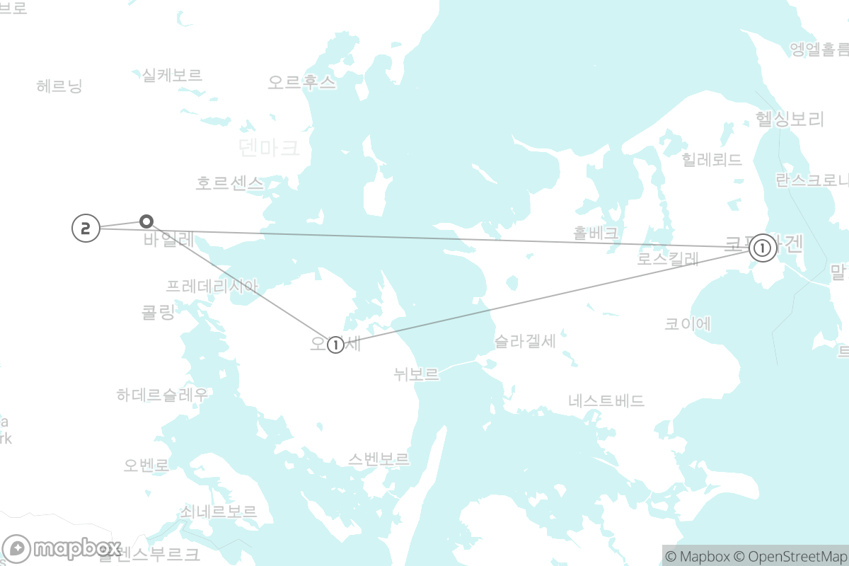 7일 루트 지도