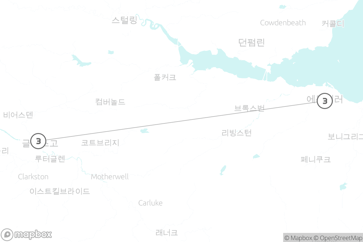 7일 루트 지도
