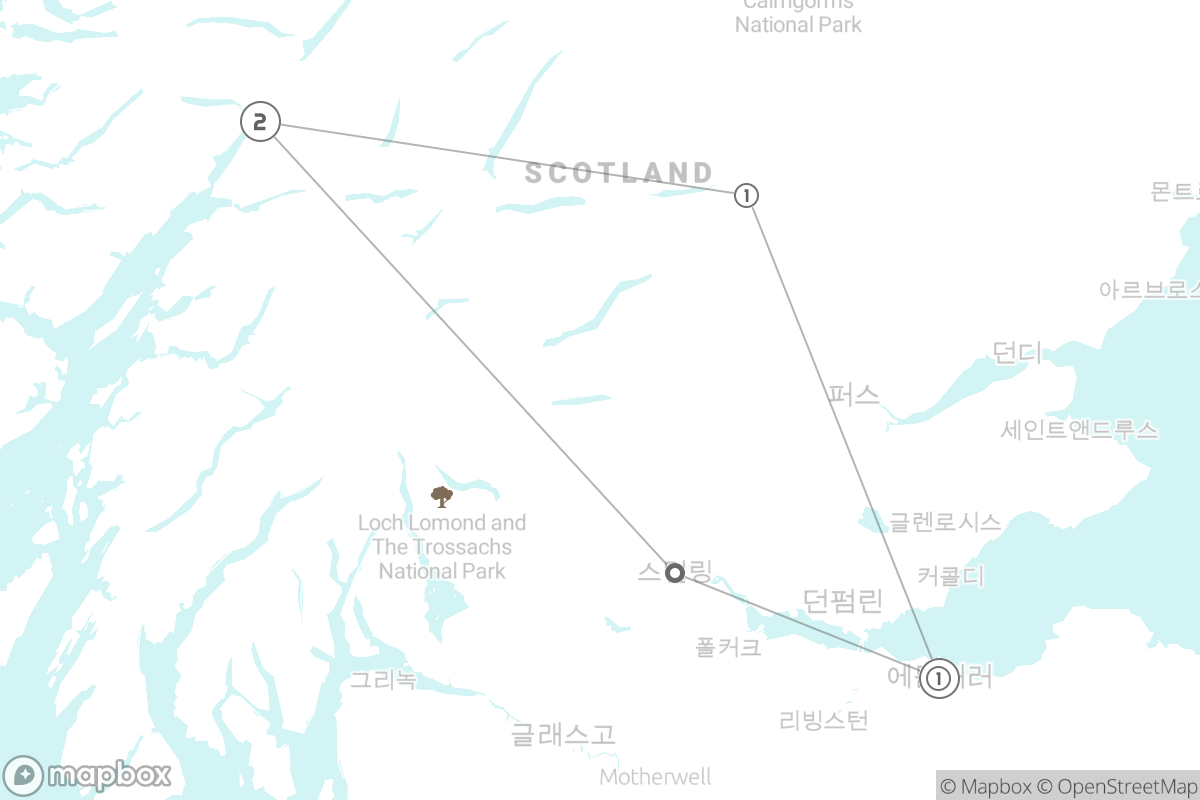 7일 루트 지도
