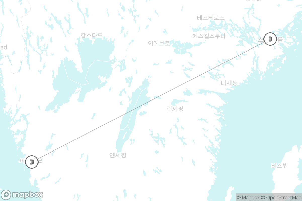 7일 루트 지도