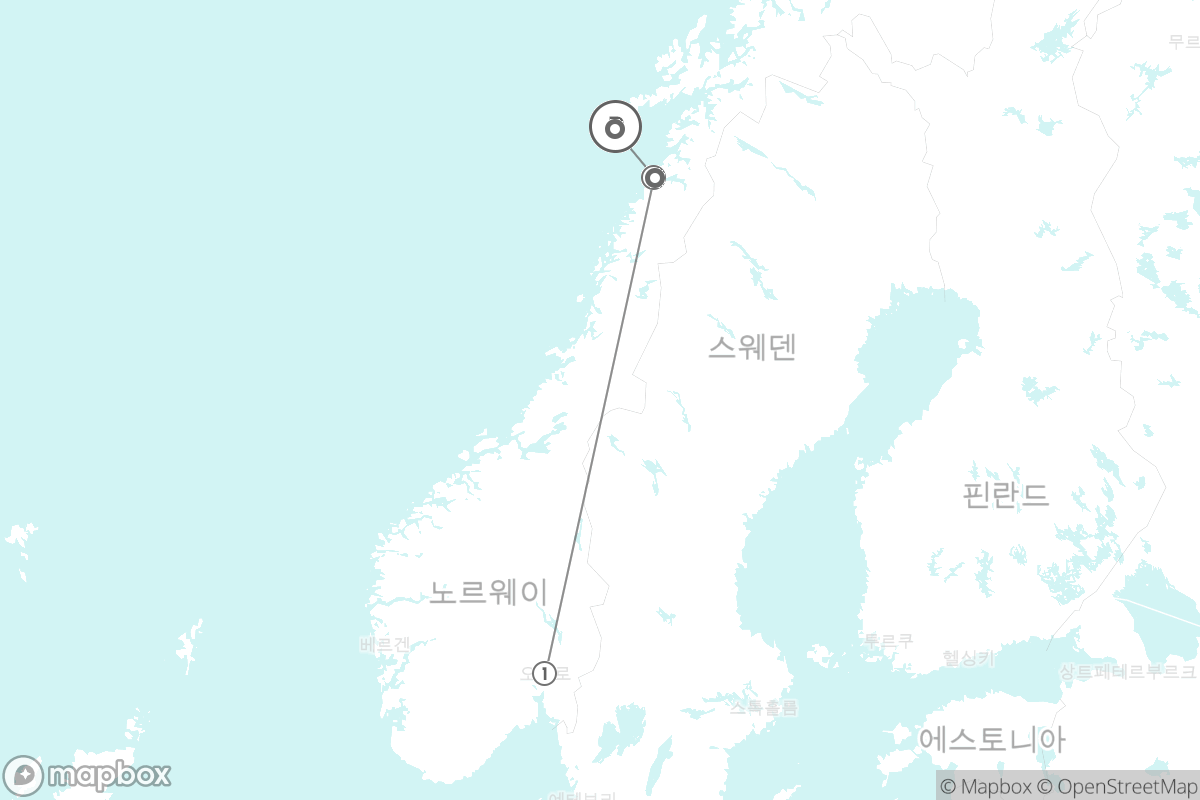 7일 루트 지도