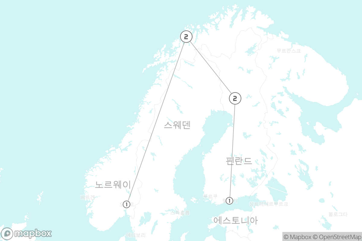 7일 루트 지도