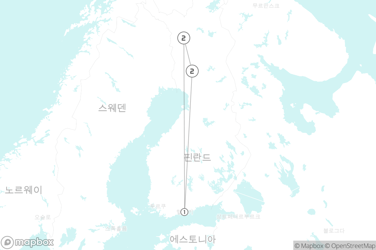 7일 루트 지도